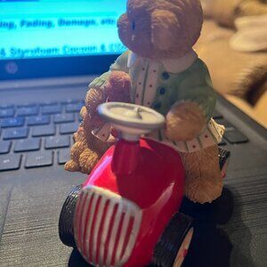 2002 Cherished Teddies "Roxanne" "Friends Never Steer You Wrong" "Radio Flyer